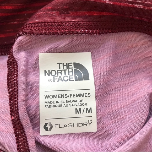 The North Face Red Stripe Pulse Leggings M - Picture 2 of 4